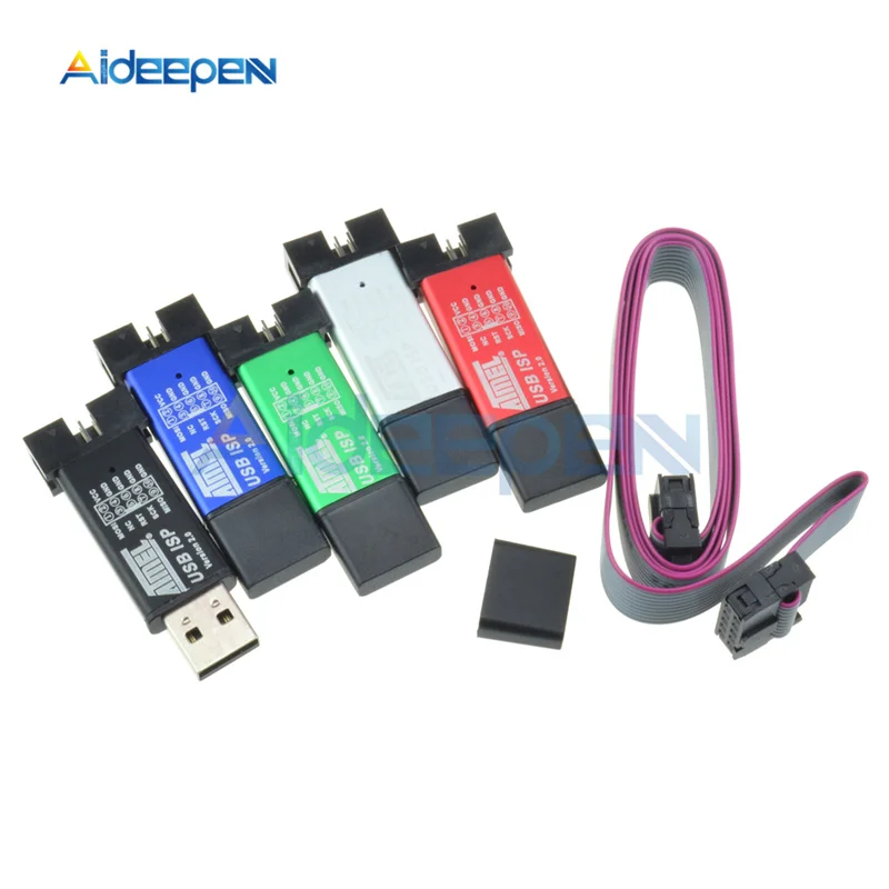 Программатор USBASP USBISP ISP с Загрузчиком интерфейса USB 1 0/2 0 для Arduino 51 ATMEL AVR