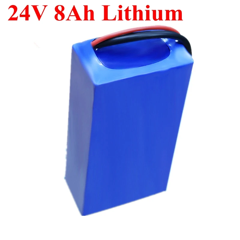 24v-8ah-аккумулятор 24в литий-ионный аккумулятор 15A BMS для электрического велосипеда