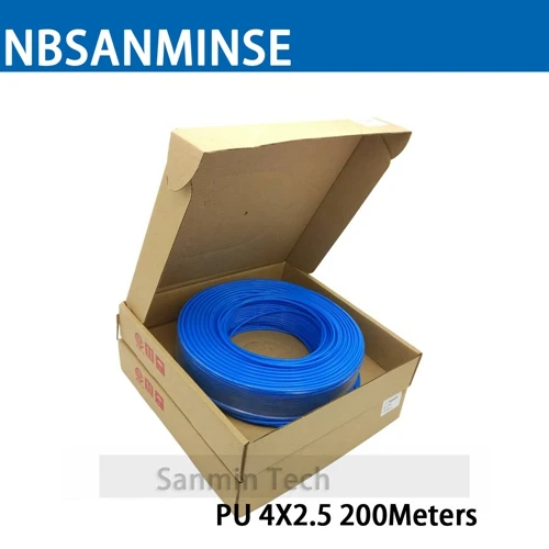 NBSANMINSE 200 м/100 м PU труба пневматический шланг Труба PU шланг диаметр. На возраст 6, 8, 10, 12 лет 14 16 низкая Давление для сжатого воздуха только в том случае