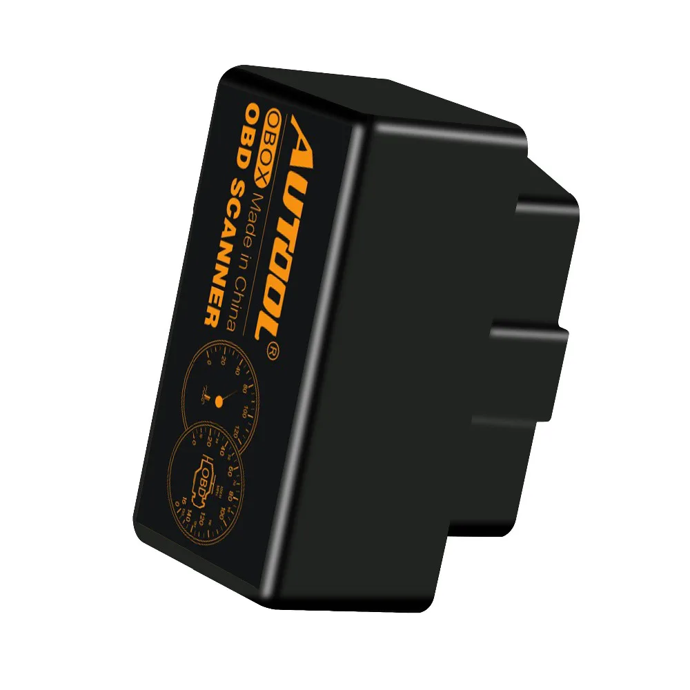 AUTOOL OBOX Bluetooth Автомобильный Диагностический elm327 OBD 2 сканер Elm 327 v1.5 OBD2 II Интерфейс