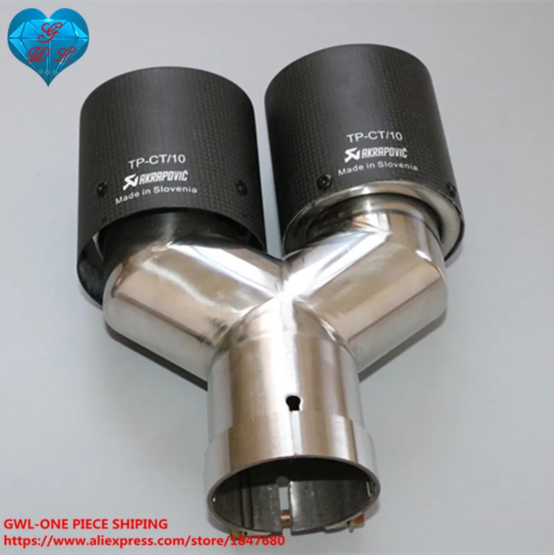 Продажа с фабрики y Стиль глушитель автомобиля модифид Насадка На выхлопную