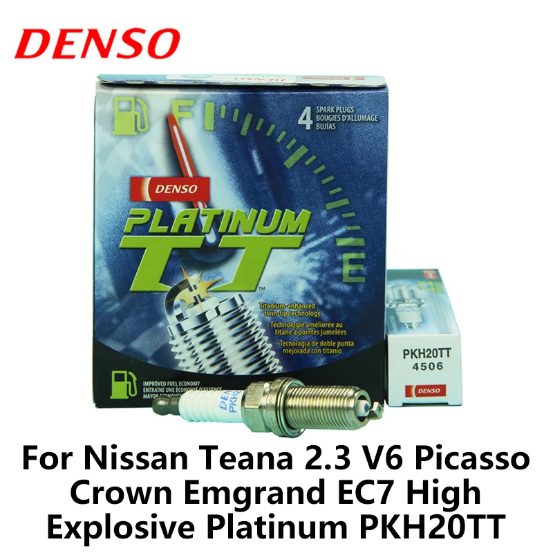 Автомобильная свеча зажигания DENSO для Nissan Teana 2 3 V6 Picasso 1.6L Crown 5/3 0 Emgrand EC7