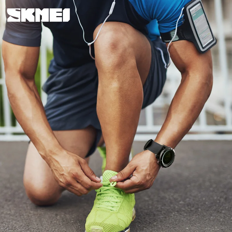 SKMEI 2018 новые мужские умные часы Bluetooth спортивные водонепроницаемые цифровые Relogio