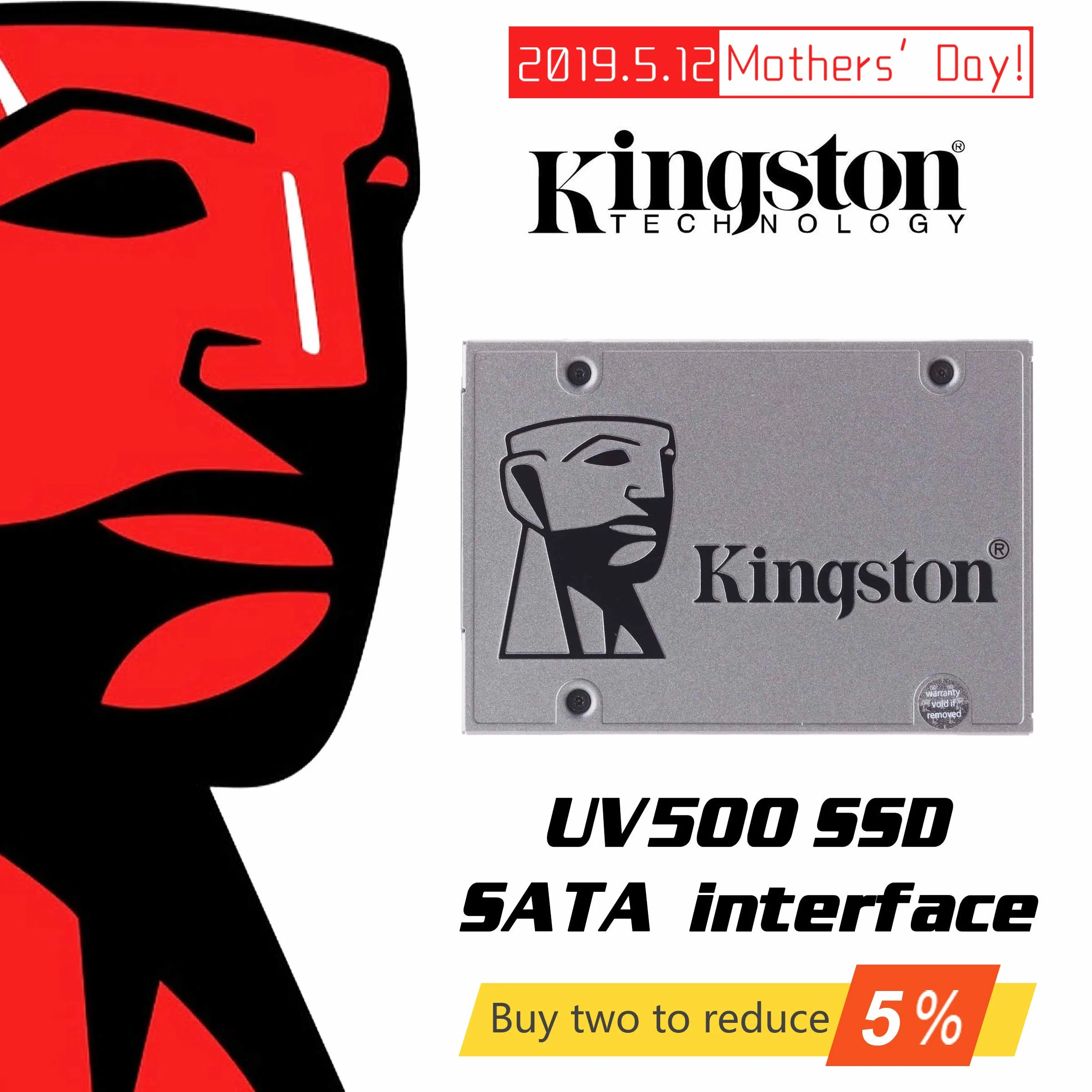 Оригинальный SSD накопитель Kingston UV500 120 ГБ 240 hdd 480 1 92 ТБ SATA 3 2 5 дюйма Внутренний