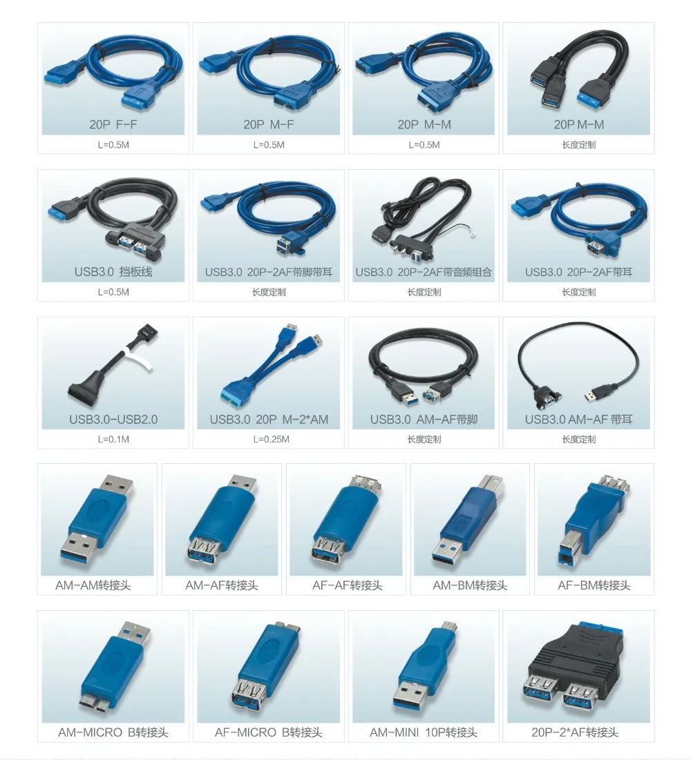 USB 3 0 A входящий штекер AM to Mini мини 10pin мужской USB3.0 кабель м 6 1 5 8 1ft 2ft 3ft 5ft 6ft 10ft метров