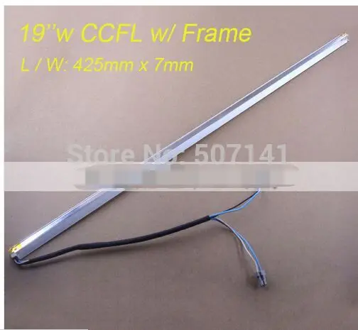 19 ''широкие двойные лампы CCFL с рамкой Подсветка ЖК корпусом крышкой CCFL:419 мм x 2 4