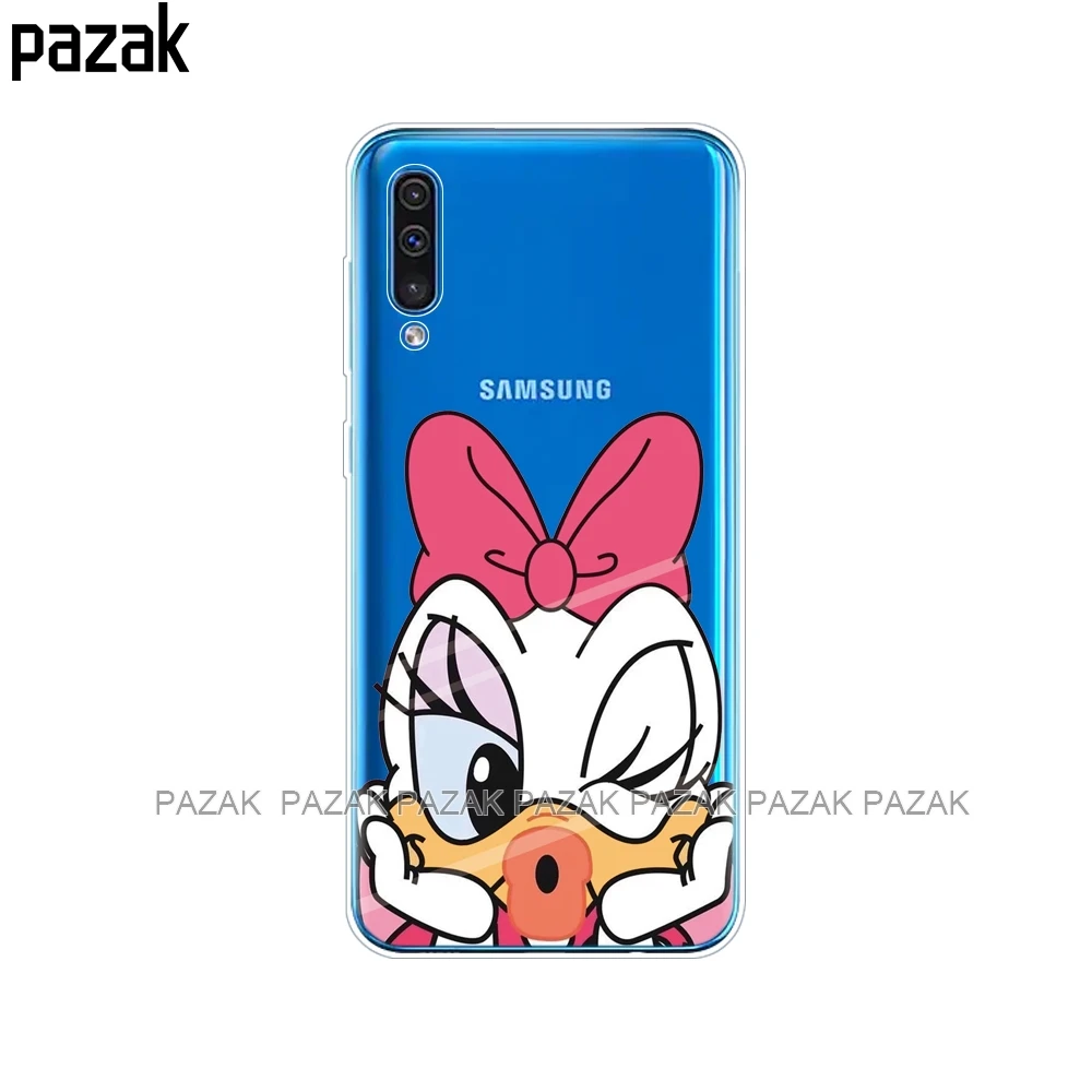 61518 Чехол для Samsung Galaxy A50, силиконовый прозрачный чехол на заднюю панель телефона для Samsung A50 A505 A505F, SM-A505F, мягкий чехол 6,4, чехол, бампер - Цвет: 61518