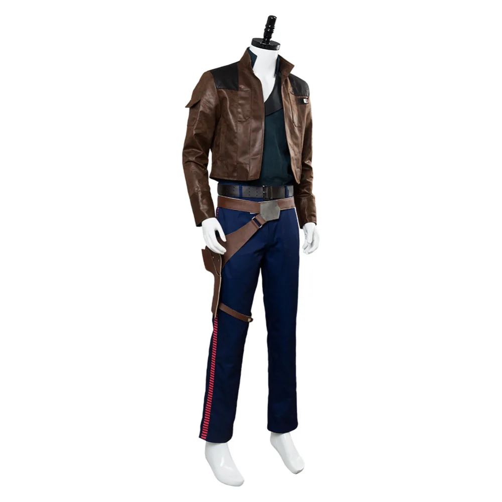 Movie Solo: A Star Story Cosplay Costume Han Solo Halloween Carnival Costumes | Тематическая одежда и униформа