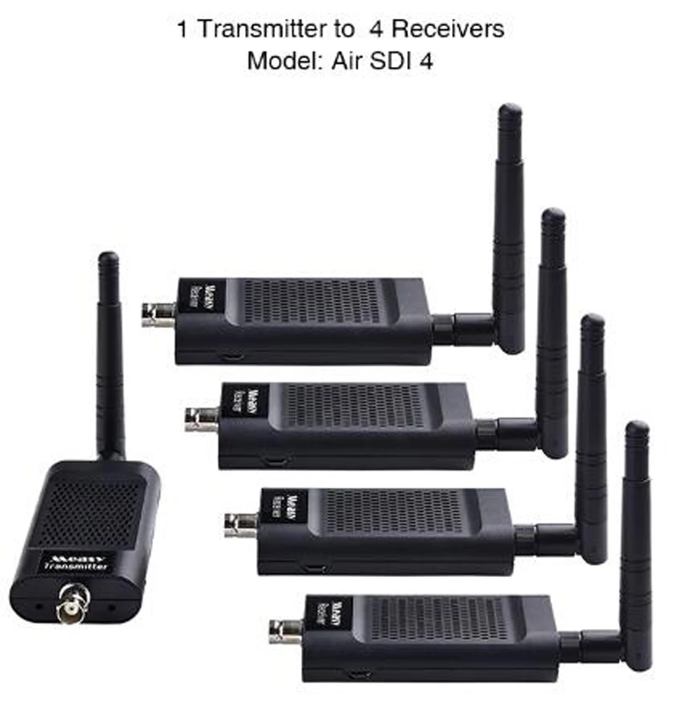 Measy Air SDI 4 2,4G/5,8G 1080P 3D 100M беспроводная аудио камера передатчик 4 Приемник удлинитель адаптер для HDTV