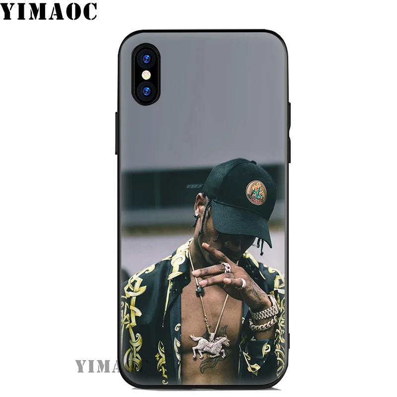 YIMAOC Travis Scott AstroWorld Soft Silicone Case for iPhone 11 Pro Xr Xs Max X or 10 8 7 6 6S Plus 5 5S SE |