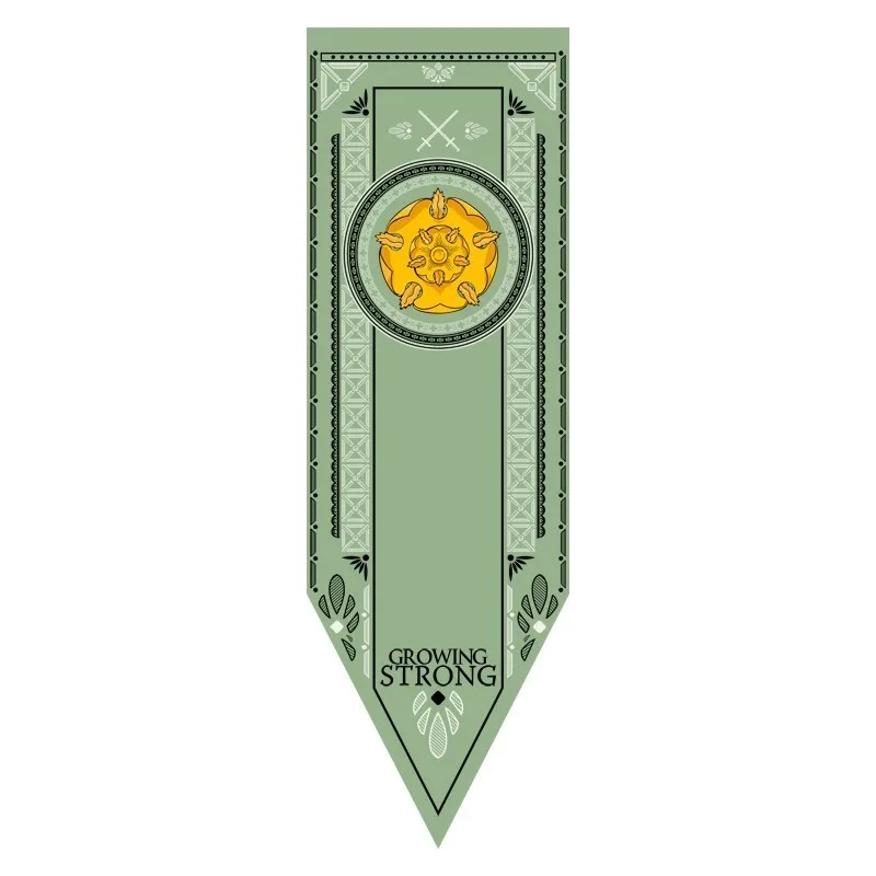 House Tyrell Флаг игры престолов таргариен Старк Талли Ланнистер Баратеон Мартелл Болтон флаги и баннеры игра трон домашний Декор флаг - Цвет: House Tyrell