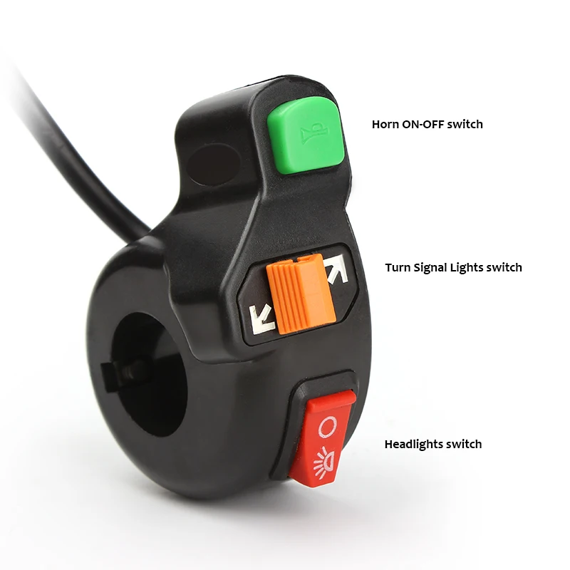 Универсальный переключатель указателей поворота для мотоцикла скутера
