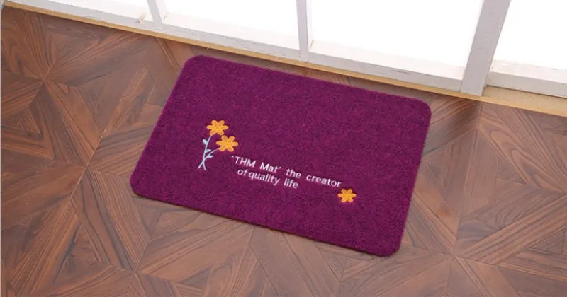 Коврик для двери в ванную комнату нескользящий коврик коврики дверей спальню