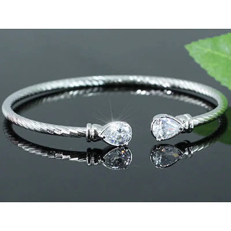 Браслет с имитацией фианита CSB050 4 карата|bangle jade|bangle displaybangles lyrics |