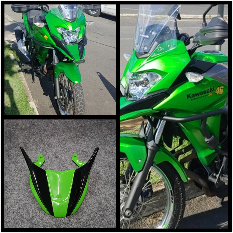 Аксессуары для мотоциклов, переднее крыло для KAWASAKI Versys300 Versys X300 Versys 300 Versys-X300