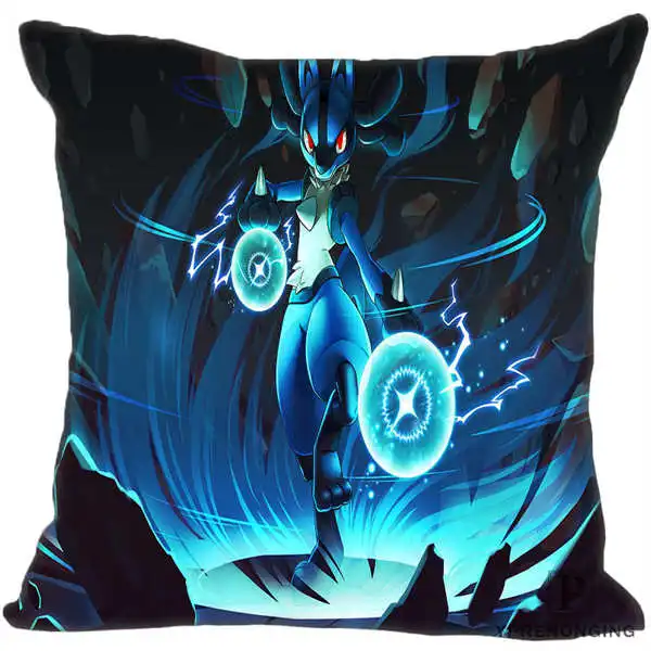 Square Pillowcases Заказная декоративная наволочка Pokemon Pikachu квадратная Наволочка на молнии(с одной стороны) 180522-16 - Цвет: Square Pillowcases