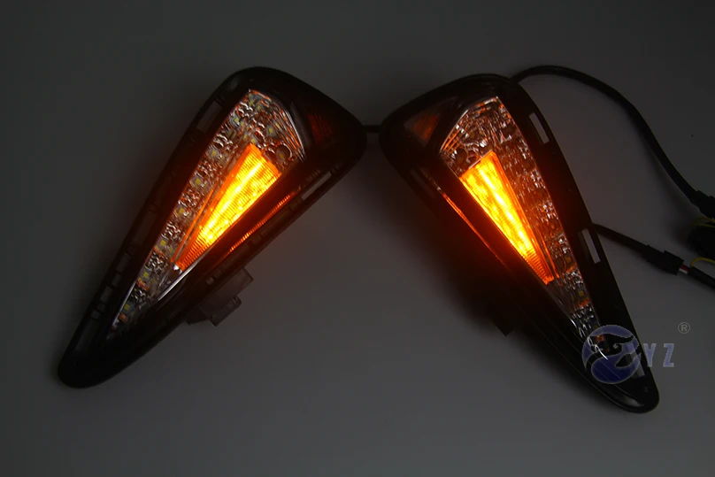Автомобильный мигающий 1 комплект drl для Toyota Camry 2015 2016 2017 светодиодный DRL дневные