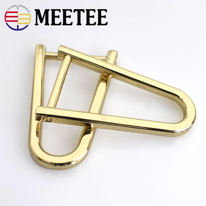 4 шт. MEETEE 2 см съемные ВИНТЫ D пряжка сумка для устройств и деталей F1 8|d buckle|bag