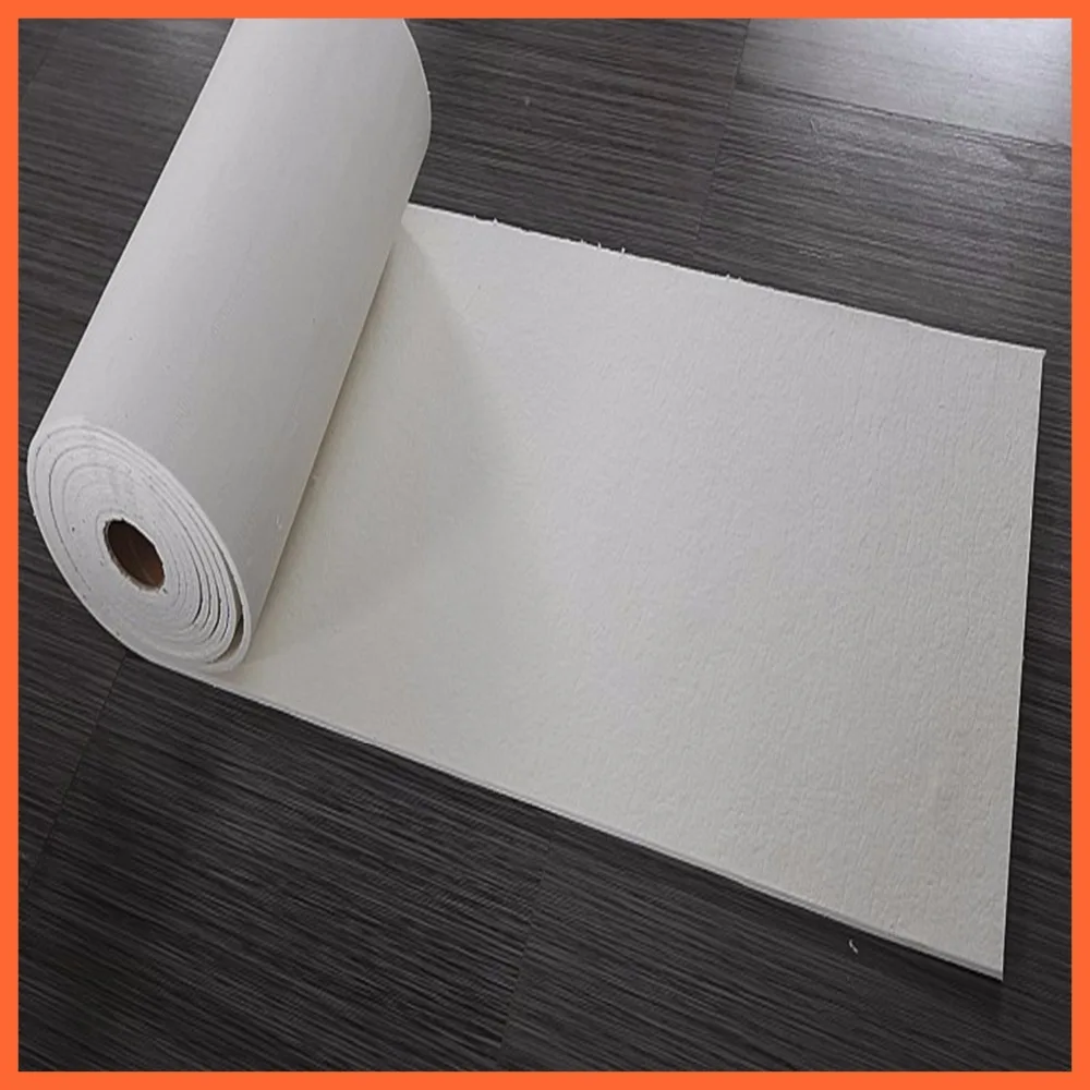158 x48 Aluminium silicaat keramische fiber papier Ceramic fiber paper other coatings for protection of automobiles insulation