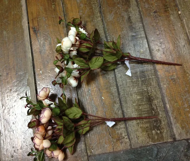 Розничная продажа от производителя, маленький цветок чайной розы, искусственный цветок, фабричная имитация, свадебный цветок, открытое нов... от AliExpress RU&CIS NEW