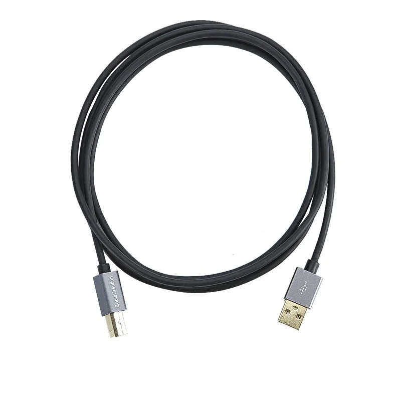Кабель USB для принтера штекер 2 0 A к штекеру B сканера совместимый с HP Cannon Brother Epson