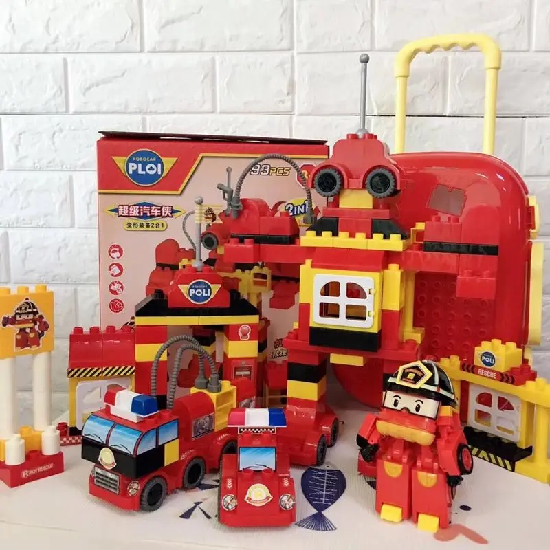 Хит, Robocar Poli, Корея, детские игрушки, робот, тележка, коробка, игрушка, большие частицы, игра, дом, сцена, аниме, фигурки, игрушки для детей