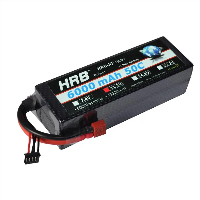 3S 6000mah 50C Tplug Распродажа аккумулятор hrb Lipo 2 S 3 S 4S 5S 6 S 7,4 V 11,1 V 14,8 V 1500 mah 2200 mah 3300 mah 4200 mah 5000 mah 5200 mah 6000 mah Батарея - Цвет: 3S 6000mah 50C Tplug