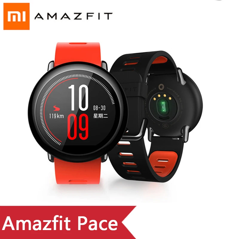 Huami Amazfit Pace смарт-браслет Amazfit смарт-браслет Bluetooth gps информация толчок сердечного ритма умный монитор