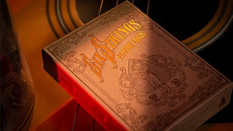 Six Strings Playing Cards Poker Size Deck USPCC Custom Limited Edition Sealed Magic | Игрушки и хобби