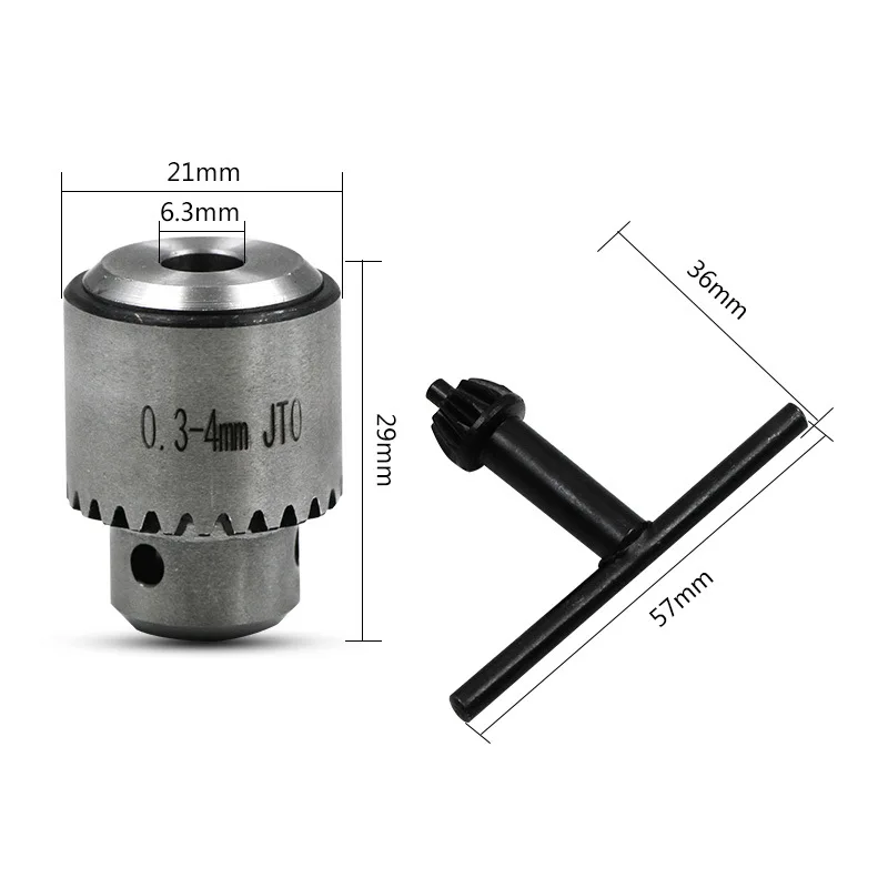 

High quality 2pcs mini electric drill chuck holds 0.3-4MM small clamp sleeve precision clip hanging