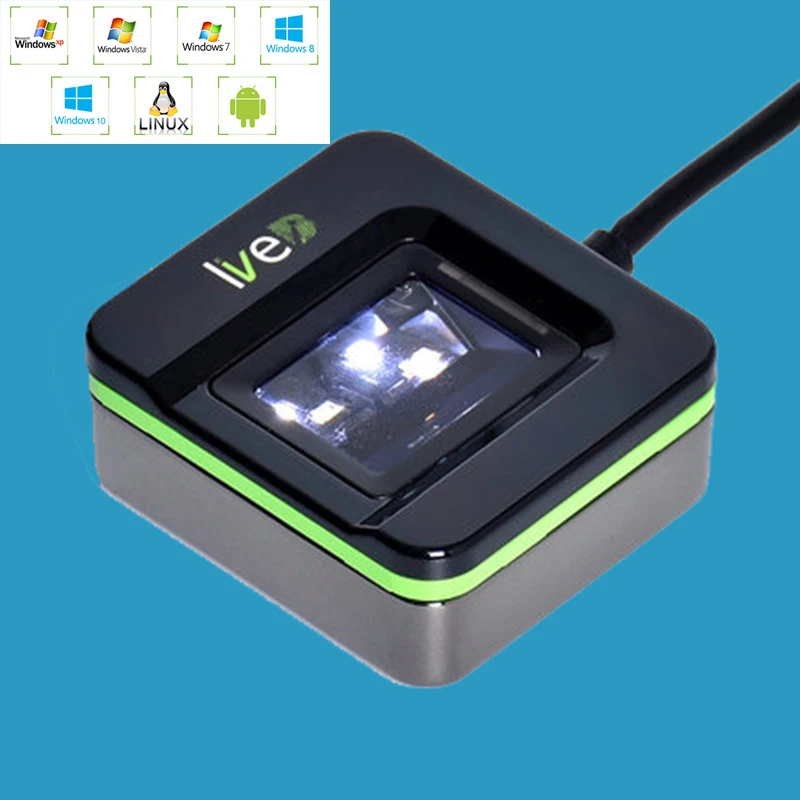 Считыватель отпечатков пальцев Live 20R USB сканер отпечатков пальцев ZK live ID USB датчик отпечатков пальцев анти поддельные отпечатков пальцев