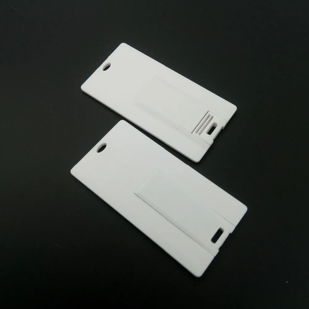 Exuanck 60*30 мм мини пластиковая белая кредитная карта Usb 2 0 флеш накопители 4 ГБ 8 16 32