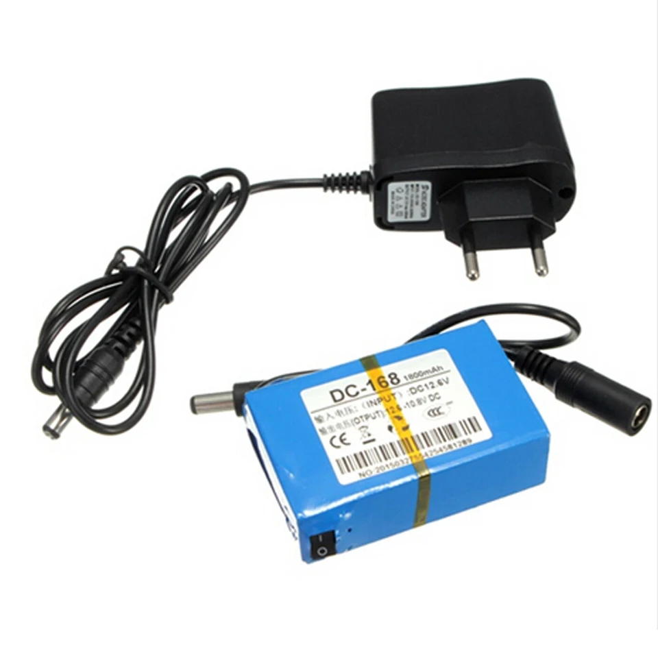 Cncool DC12180 12 V 1800 MAH перезаряжаемая портативная литий-ионная батарея DC mAh DC-168 с US/EU