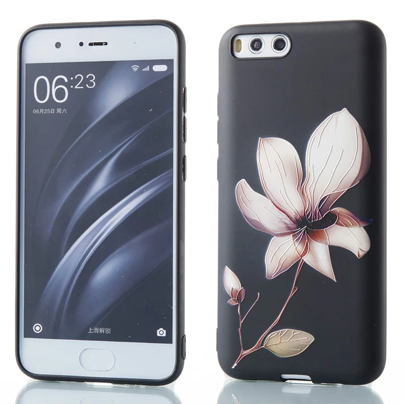 Чехол для Xiaomi mi 8 SE 5X 6X A1 x2 Max 2 MAX 3 Note3 рыбы с цветочным мотивом девочек ручная