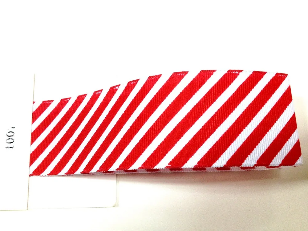 38 мм X 25 ярдов красная саржевая лента с принтом Проводная белая корсажная N1007