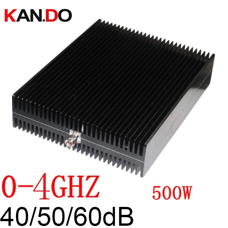 Телеком использования 500 Вт RF аттенюатор N штыревой в гнездовой DC 4G 40 60 дБ