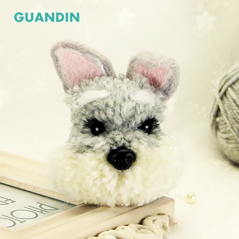 Шерстяная войлочная пряжа для собак GUANDIN Schnauzer животных ручной работы новый