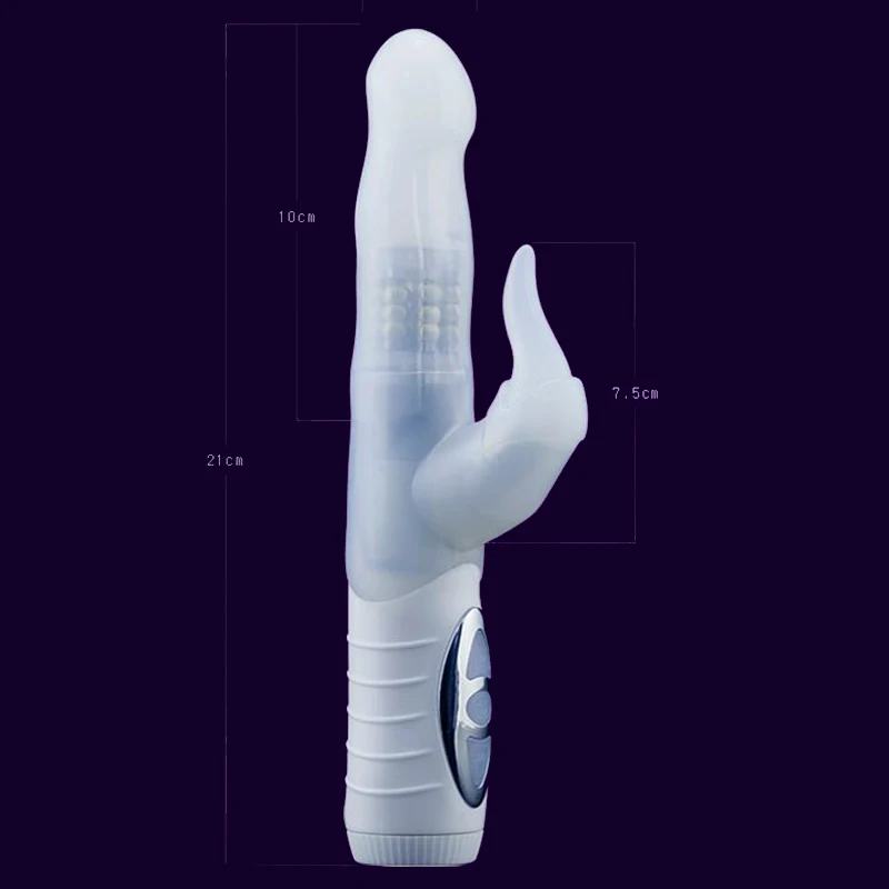 Новинка Женская мастурбация большой белой 20 скоростей фаллоимитатор для точки G