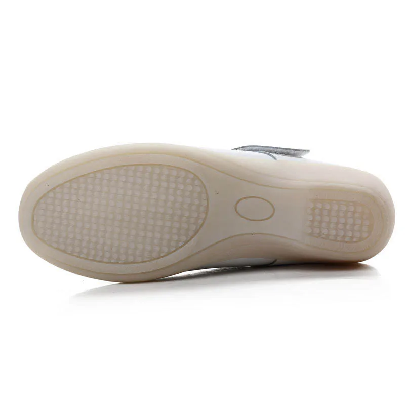 Горячая распродажа женская обувь из натуральной кожи для медсестер модная