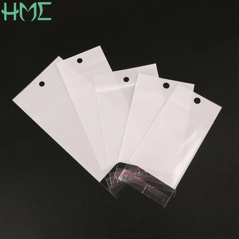 100 шт. прозрачные самоклеящиеся пакеты для хранения ювелирных изделий | Дом и сад