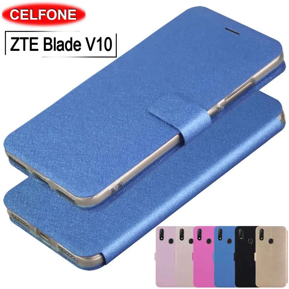 Zte Blade V10 чехол zte V10 чехол с держатель для карт ультратонкий кошелек кожаный чехол для zte Blade V9 Чехол Флип zte V8 Чехол