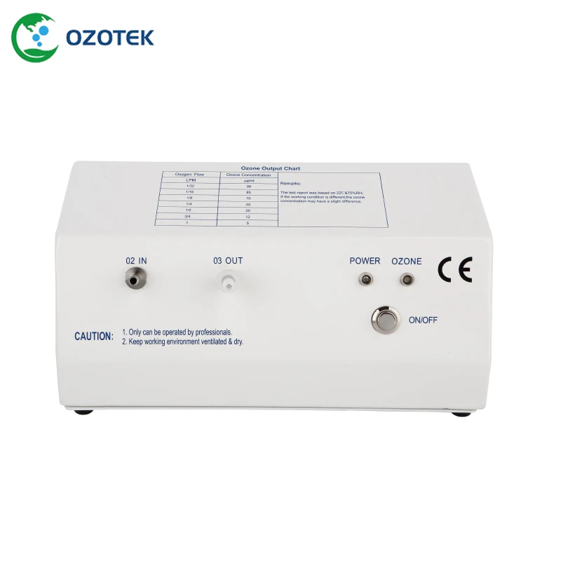 

OZOTEK 12VDC ozone generator medical MOG003 5-99ug/ml for ozone therapy free shipping
