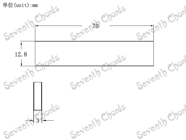 4 шт. пикап аксессуары для производства 7 Строка Электрогитары хамбакер