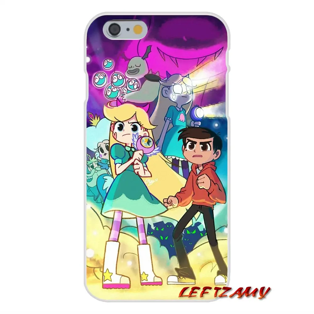 Star vs. the Force of Evil аксессуары чехлы для телефонов Samsung Galaxy S4 S5 MINI S6 S7 edge S8 S9 S10 Plus Note 3 4 5 8