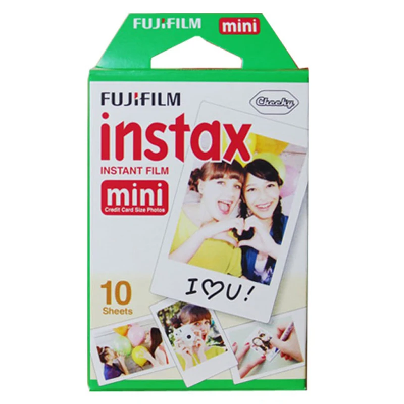 Fujifilm Instax Mini фильм белый край Фотобумага s для Камера мини 8/7 S/25/70/90 Фотоаппарат моментальной печати смешные мини-фильм Фотобумага