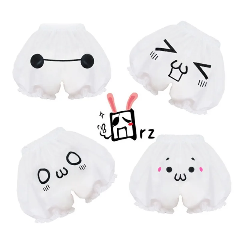 Японский стиль Kawaii Лолита Тыква шаровары безопасности брюки косплей мягкая сестра Harajuku аниме Экспрессия лицо Шорты Нижнее белье