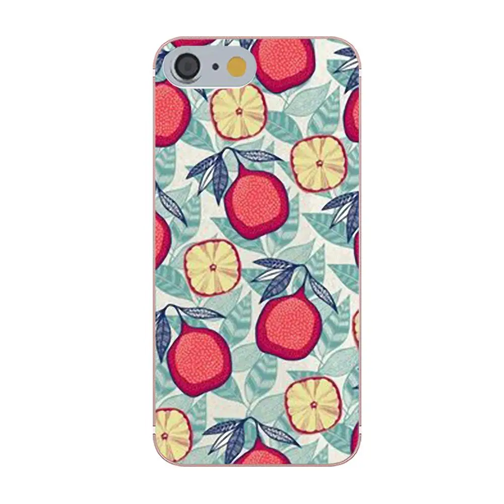 Tpwxnx летний фрукт лимон арбуз дизайн для Apple iPhone 4 4S 5 5C 5S SE 6 6S 7 8 Plus X|Чехлы-накладки| |