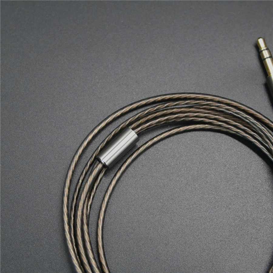 Обновленный посеребренный кабель MMCX DIY SE215 наушники для Shure SE535 SE846 стерео бас HIFI
