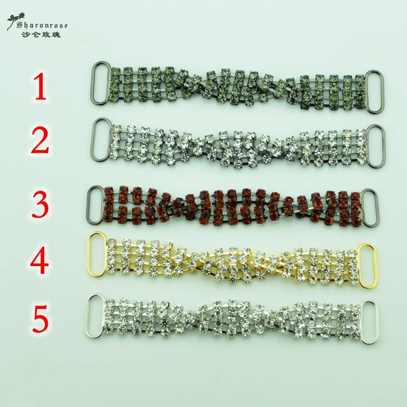 Соединители Стразы с кристаллами 1 шт./латунная цепочка пряжкой для плавания/для