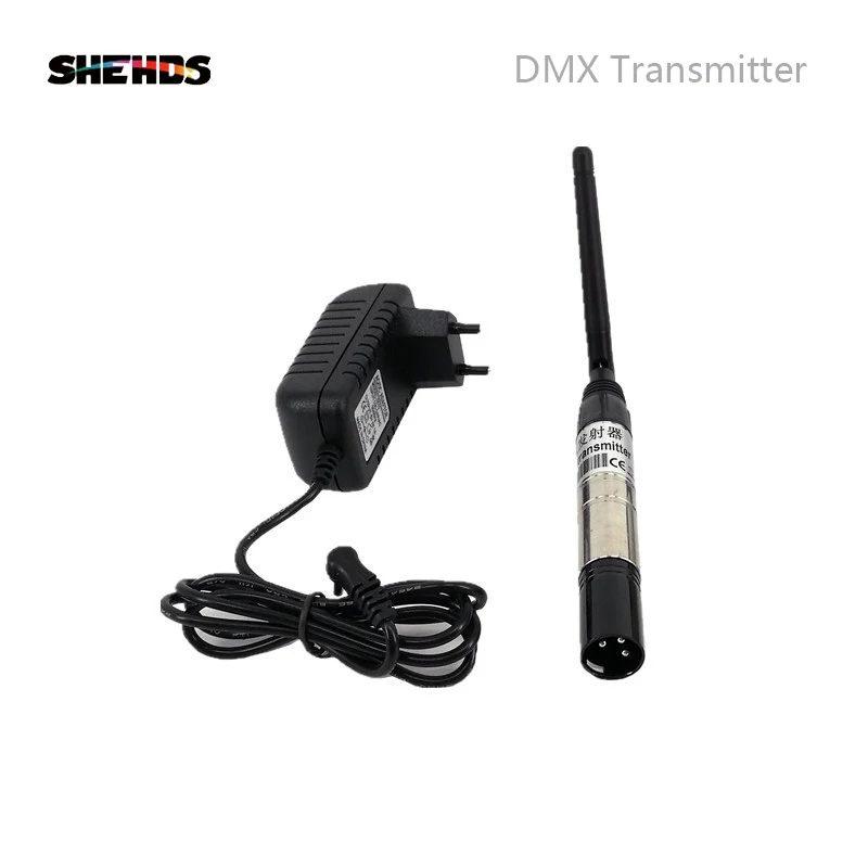Беспроводной приемник и передатчик SHEHDS DMX 2 4G для беспроводного управления светом